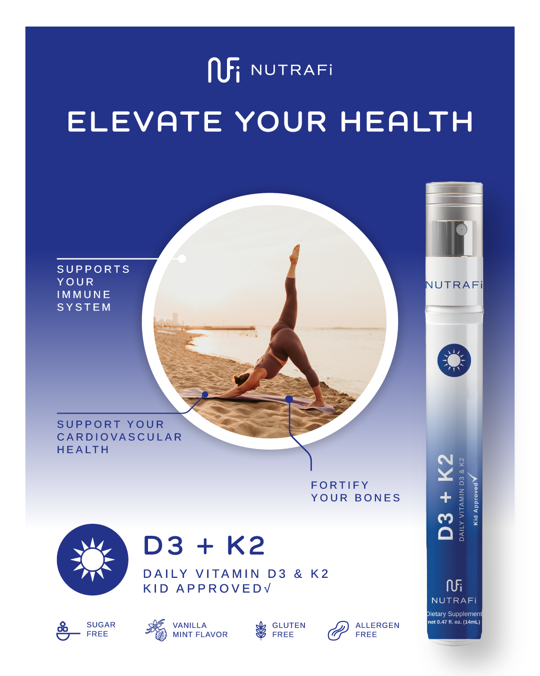NUTRAFi D3 & K2