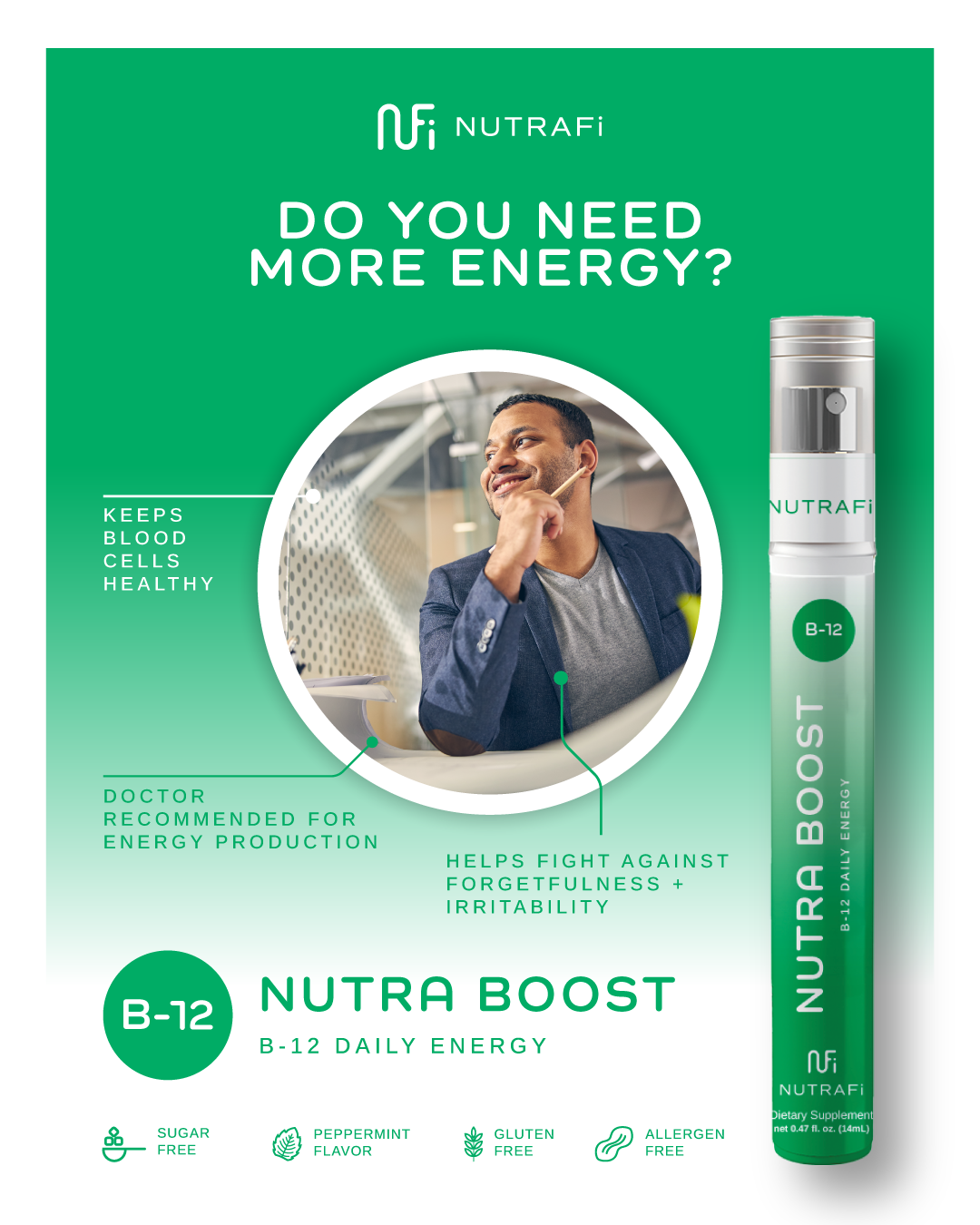 NUTRAFi Nutra Boost (B12)